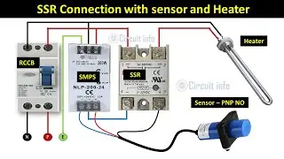 SSR  Connection with Sensor & Heater Diagram 