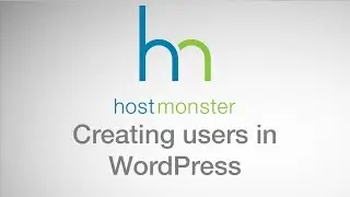 Creating users in WordPress