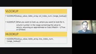 Advanced Excel 1 -VLOOKUP/HLOOKUP/TRANSPOSE | Data101