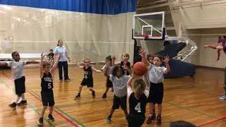 JJ Sayles Dominates First Ever Basketball Game