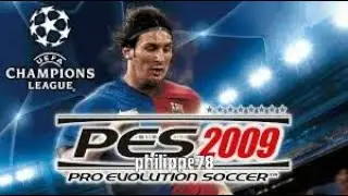 прохождение pes2009 РАЗМАТАЛИ ВСЕХ В СУХУЮ!!!