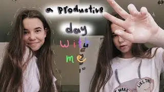 Проведи День Продуктивно Со Мной | Мой Продуктивный День | A Productive Day With Me | Study With Me