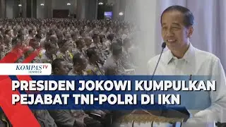 Berkantor di IKN, Presiden Jokowi Gelar Pertemuan dan Beri Arahan Pejabat TNI-Polri