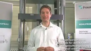 Neue Prüfstände zur Wasserstoffversprödung in Metallen - Dr. Ken Wackermann, Fraunhofer IWM