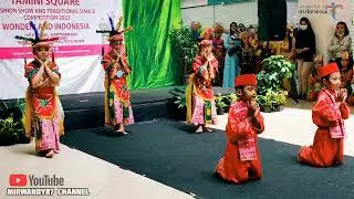 Fashion show and tradisional dance competition 2022Tamini square mall || BETAWI || Ondel-Ondel 2022