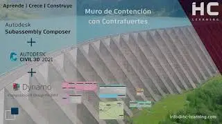 Muro de Contención con Contrafuertes 