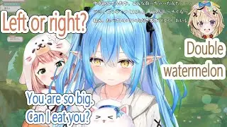 Lamy got punishment and said lewd things after losing Suika Game point to Nene