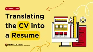 Career Clips - Translating the Academic CV to a Resume