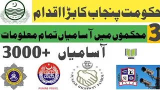 Special Branch Jobs 2024||Punjab Police||Motorway Police||Special Branch||Safe City Authority