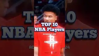 Top 10 NBA Players According to 2k24 #basketball #2k24 #top10 #viral