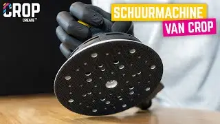 NIEUW! CROP Excentrische Schuurmachine met Stofafzuiging 150mm - 5mm | CROP