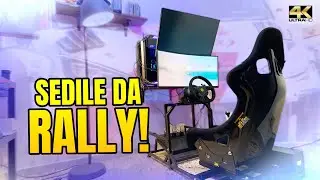 DIY SETUP SIMRACING: SEDILE DA RALLY VERO! - CARICAMENTE ITA 4K