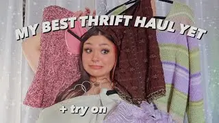 my sexiest and most awesome thrift haul ever. (what i've thrifted the past few months + try-on)