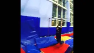 Соскок 360 на стену в заднее сальто (Parkour Tricks)