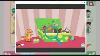 Jana und Dino – interaktive Version mit Online-Spielen – Deutsch für Kinder