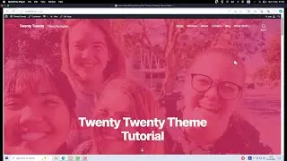 Learn WordPress Using The Twenty Twenty Theme.