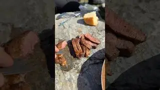 Готовим мясо на природе 