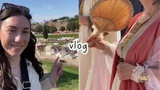 Italian vlog: ci sono i gladiatori al Circo Massimo! Facciamo una ricetta di Apicio (Subtitles)