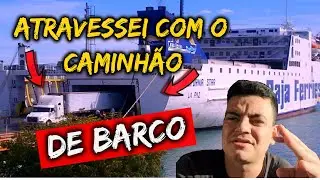 VIAGEM DE BARCO DA ALEMANHA PRA SUÉCIA. COMO FUNCIONA COM O CAMINHÃO 🚚.