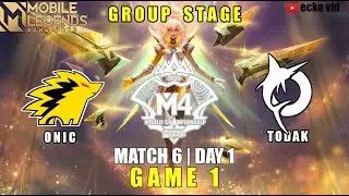Onic vs Todak M4 World Championship   ONIC vs TDK mobile legends