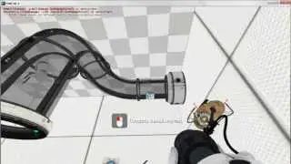 Portal 2 Authoring Tools - засасывать Турелей / Кубы
