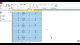 Access Database Course, Lesson 4: Exercise, Pasting Data From Excel All Tabs