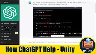 How can ChatGPT Help Me as a Unity Developer