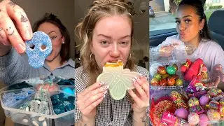 TIKTOK Candy Mukbang Compilation | Wax Candy, Candied Fruit, Swedish Candy, Peeps & More!