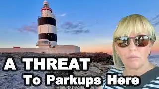 Camping CRACKDOWN At Hook Lighthouse - VANLIFE IRELAND - 3