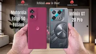 Motorola Edge 50 Fusion vs Infinix GT 20 Pro  Full comparison ⚡Which one is Best