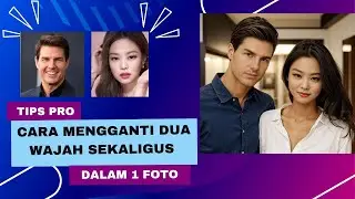 Cara mengganti dua wajah sekaligus dalam sebuah foto - ReAktor Bagian 2 - Part 17