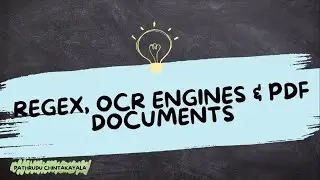 22 - Regex, OCR Engines & PDF Documents Introduction || UiPath Developer Training Basic to Advanced