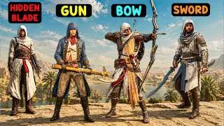 Assassin's Creed : How Assassins Got Their Weapons and Tools (2007-2023)