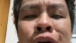 Another live eating lonely dinner