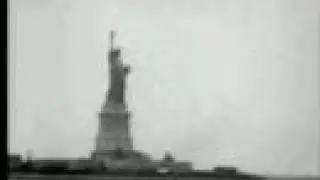 Historic film view of the Statue of Liberty when she was 12!