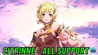 Fire Emblem Engage - Citrinne - ALL Support + Wake-up Events
