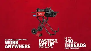 Milwaukee® MX FUEL™ Pipe Threading Machine