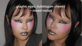 talk through tutorial | editorial makeup look