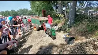 Bieten snijden in Nordhorn, augustus 2022.