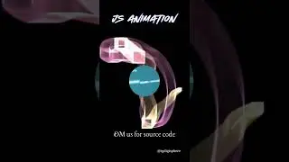 Multidimensional Worm JavaScript Animation | 🌈 JavaScript Animation Effect | RG DigiSphere | #java