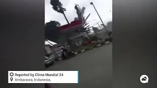 Tornado in Indonesia