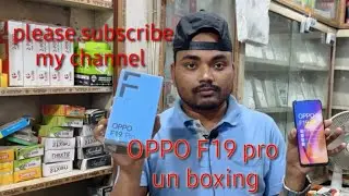 OPPO F19 Pro Unboxing & First Impressed 48MP Camera .Media tek Helio P95 and many more