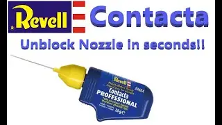 Revell Contacta - Unblock Nozzle In Seconds!!