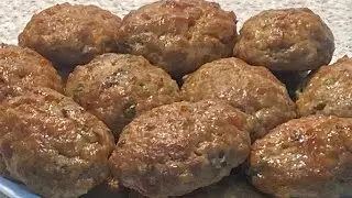 КОТЛЕТЫ из ГОВЯЖЬЕГО фарша, PIRJOALE din carne de vita