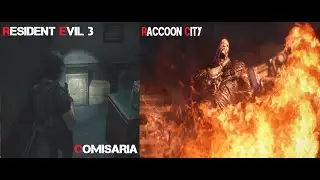 Resident evil 3 REMAKE gameplay  RACOON CITY / COMISARIA