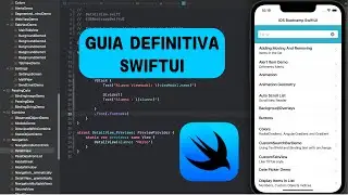 Conociendo #swiftui a fondo con decenas de ejemplos en un mismo proyecto (Diccionario Swiftui)