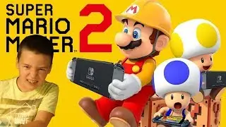 Mario Maker 2 First Look - Nintendo Switch Multiplayer