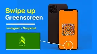 Instagram story/snapchat swipe up greenscreen Version 10 | | Boring Graphics