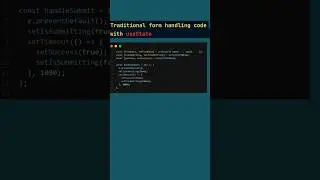 React 19: Simplify Form Handling with useActionState Hook | Traditional vs useActionState #shotrs