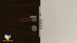 Instalación: Mecanismo de Alta Seguridad de 4 Bulones 3201